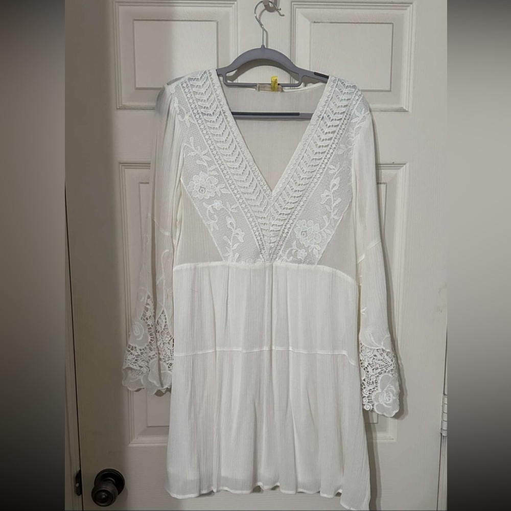 Altared State White Mini Dress